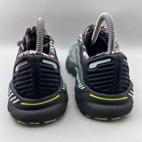 Brooks Adrenaline GTS 22 Running Shoes Women Size 8 Black Blue Comfort Sneakers - Picture 4 of 9